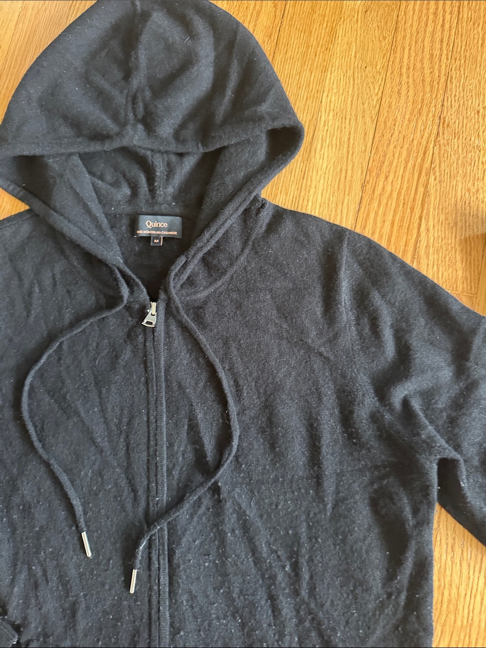 Quince cashmere hoodie